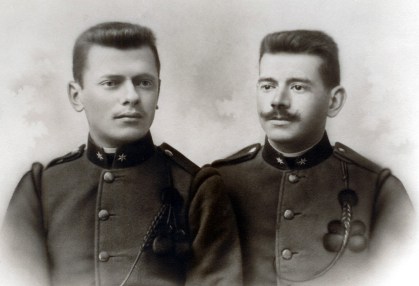 Walter and Franciszek Wawszkiewicz - Austrian Army