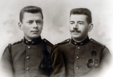 Walter and Franciszek Wawszkiewicz  - Austrian Army