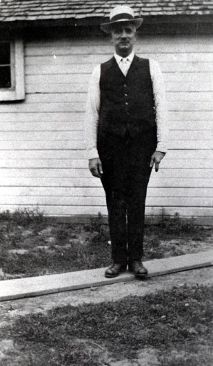 William Morgan, at the Larson Farm